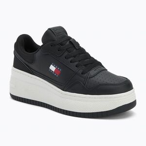 Tommy Jeans női cipő Retro Basket Flatform fekete (Retro Basket Flatform EN0EN02860BDS) kép