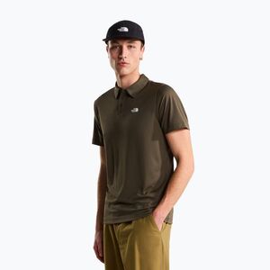 The North Face Tanken Polo férfi galléros póló new taupe green (Tanken Polo NF0A2WAZ21L1) kép