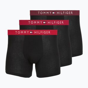 Férfi boxer nadrág Tommy Hilfiger Boxer Brief medium red/rasp juice/burgundy (Boxer Brief UM0UM039690WU) kép