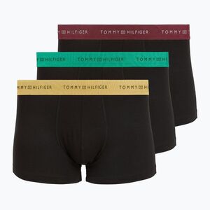 Férfi boxer nadrág Tommy Hilfiger Trunk Metallic gold/burgundy/green (Trunk Metallic UM0UM0396405K) kép