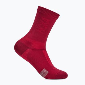 Zokni HOKA Merino Crew Sock red agate (Merino Crew 1178675-RDG) kép