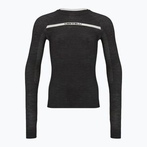Férfi kerékpáros hosszú ujjú póló Castelli Merino Seamless Baselayer black (Merino Seamless Baselayer 4524527_010_CAS) kép