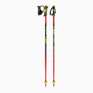 Gyermek síbotok LEKI WCR Evo Lite SL TR bright red/black/neon yellow (WCR Evo Lite SL TR 656658511) kép