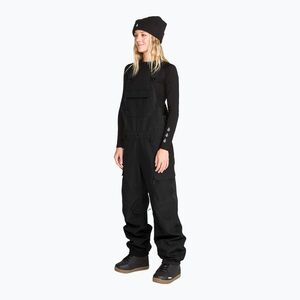 Női snowboardnadrág Volcom Crestron 3D Stretch Bib Overall black (Crestron 3D Stretch Bib Overall H1252651_BLK) kép