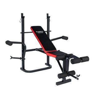 Funfit többb pozícióba állítható Edzőpad - Fekete, Piros kép