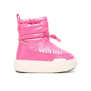Junior bokacsizmák téli cipők MOON BOOT MB JR PARK TUBE MID GLITTER WP, J001 PINK kép