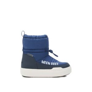 Junior járó barefoot bokacipő MOON BOOT MB JR PARK TUBE MID WP, F017 BLUE NAVY kép