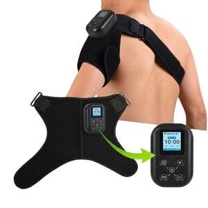 Infravörös vállbandázs inSPORTline Infracor Shoulder PRO, más testrészeken is alkalmazható, tépőzáras rögzítés, elősegíti a regenerációt kép