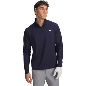 Under Armour T2G 1/4 ZIP Férfi sportpulóver, sötétkék, méret kép