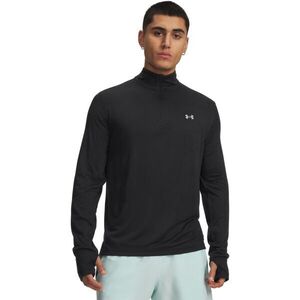 Under Armour VELOCITI 1/4 ZIP Férfi futópulóver, fekete, méret kép