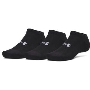 Under Armour PERFORMANCE COTTON 3PK NS Sportzokni, fekete, méret kép