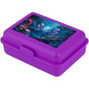 BAAGL AXOLOTL Uzsonnásdoboz, lila, méret kép