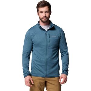 Columbia ESSENTIAL HIKE™ GRID FLEECE FULL ZIP Férfi polár pulóver, kék, méret kép