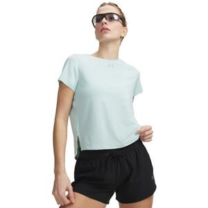 Under Armour VELOCITI PRO SHORTSLEEVE Női futópóló, világoszöld, méret kép