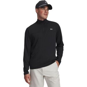 Under Armour T2G 1/4 ZIP Férfi sportpulóver, fekete, méret kép