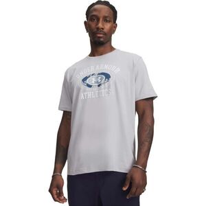Under Armour M 60/40S ARMOR GLOBE SS Férfi póló, szürke, méret kép