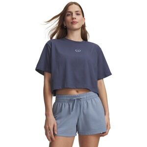 Under Armour UA W CENTER LT SS Női póló, sötétkék, méret kép