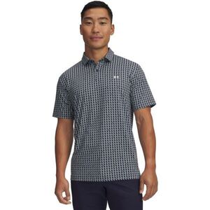 Under Armour T2G PRINTED POLO Férfi golfpóló, sötétkék, méret kép