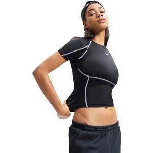 Under Armour HEATGEAR ELITE SS Női sportpóló, fekete, méret kép