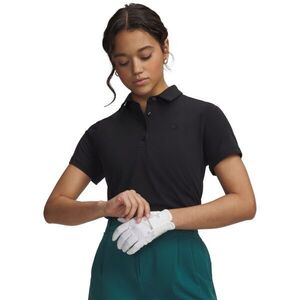 Under Armour ARMOURDRY SS POLO Sportos galléros póló, fekete, méret kép