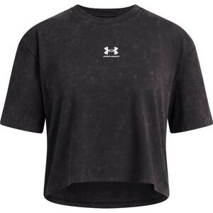 Under Armour G RIVAL WASH SS Lány sportos póló, fekete, méret kép