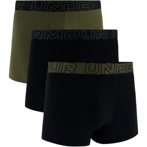 Under Armour PERFORMANCE COTTON - SOLID 3" 3PK Férfi boxeralsó, fekete, méret kép