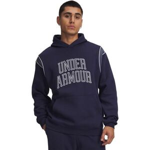 Under Armour RIVAL FLEECE NOV HOODIE Férfi sportpulóver, sötétkék, méret kép