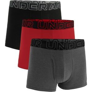 Under Armour PERFORMANCE COTTON - SOLID 3" 3PK Férfi boxeralsó, fekete, méret kép