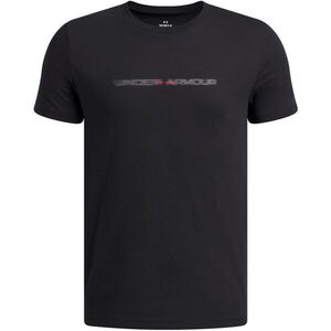 Under Armour B WM BLUR SS Gyerek póló, fekete, méret kép