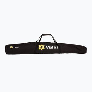Síléctartó táska Völkl Classic Double Ski Bag 195 cm black/grey/yellow (Classic Double Ski Bag 140105) kép