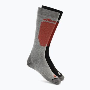 Sízokni Nordica Uni 2.0 2 db grey/ red+black/ red (Uni 2.0 2PP 1763151) kép