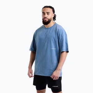Férfi póló BOXRAW Sparring Club Oversized washed baby blue (Sparring Club Oversized BXRW-SPCLT-BB) kép