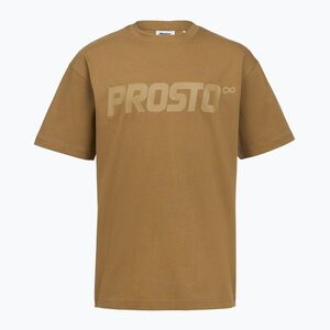 Férfi póló PROSTO Big Logo cinnamon beige (Big Logo KL261MTEE1013L) kép