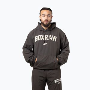 Férfi pulóver BOXRAW East Street Shell Hoodie charcoal (East Street Shell Hoodie BXRW-U-ESSH-G) kép