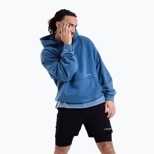 Férfi pulóver BOXRAW Sparring Club Oversized Hoodie washed baby blue (Sparring Club Oversized Hoodie BXRW-SPCLH-BB) kép