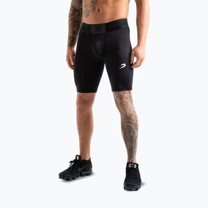 Férfi edző rövidnadrág BOXRAW Saddler Compression black (Saddler Compression BXRW-SDCS-B) kép