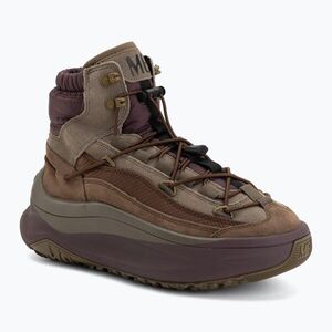 Női cipők Moon Boot Moon247 Xlace Mid cargo green/berry brown (Moon247 Xlace Mid 80D2490070-HM04) kép