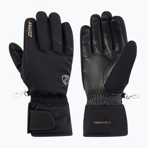 Női síkesztyűk Ziener Kehnia-Z Aquashield PR Glove black/rose metallic (Kehnia-Z Aquashield PR 113066.12813.6) kép