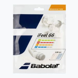 Teniszütő húr Babolat bad.iFEEL 10, 2M white (bad.iFEEL 10, 2M 241127) kép