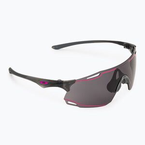 Napszemüveg Oakley Cybr Dyno matte grey smoke/prizm grey with pink ink (Cybr Dyno OO9513-1039) kép