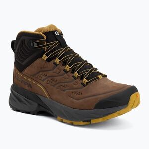 Férfi túracipők SCARPA Rush 2 Pro Mid GTX brown/sulphur (Rush 2 Pro Mid GTX 63134-200) kép