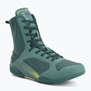 Boxcipő Venum Elite Neo Boxing green/neon yellow (Elite Neo Boxing VENUM-06258-448-8.5) kép