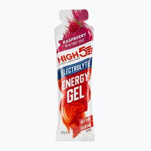 Energiazselé HIGH5 Energy Electrolyte 5 x 60 g raspberry (Energy Electrolyte 105984030013EU2) kép