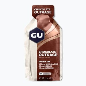 Energiazselé GU Energy Gel 32 g chocolate outrage (Energy Gel 123169) kép