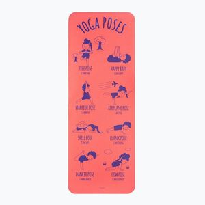 Jógaszőnyeg Myga Pose 3 mm red (Pose RY2292) kép