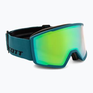 Síszemüveg SCOTT Trace Pro petrol green/green chrome (Trace Pro 425334) kép