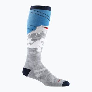 Férfi zokni Darn Tough Heady Yeti OTC Midweight with Cushion gray (Heady Yeti OTC Midweight 8043-C-3021-04) kép