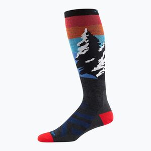 Férfi zokni Darn Tough Solstice OTC Lightweight charcoal (Solstice OTC Lightweight 8014-N-3013-04) kép