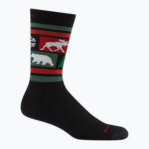 Férfi zokni Darn Tough Winterlandia Crew Lightweight with Cushion coal (Winterlandia Crew Lightweight with Cushion 6135-C-3018-03) kép