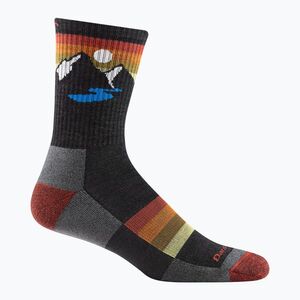 Férfi zokni Darn Tough Sunset Ridge Micro Crew Lightweight with Cushion charcoal (Sunset Ridge Micro Crew Lightweight with Cushion 1997-C-3013-04) kép